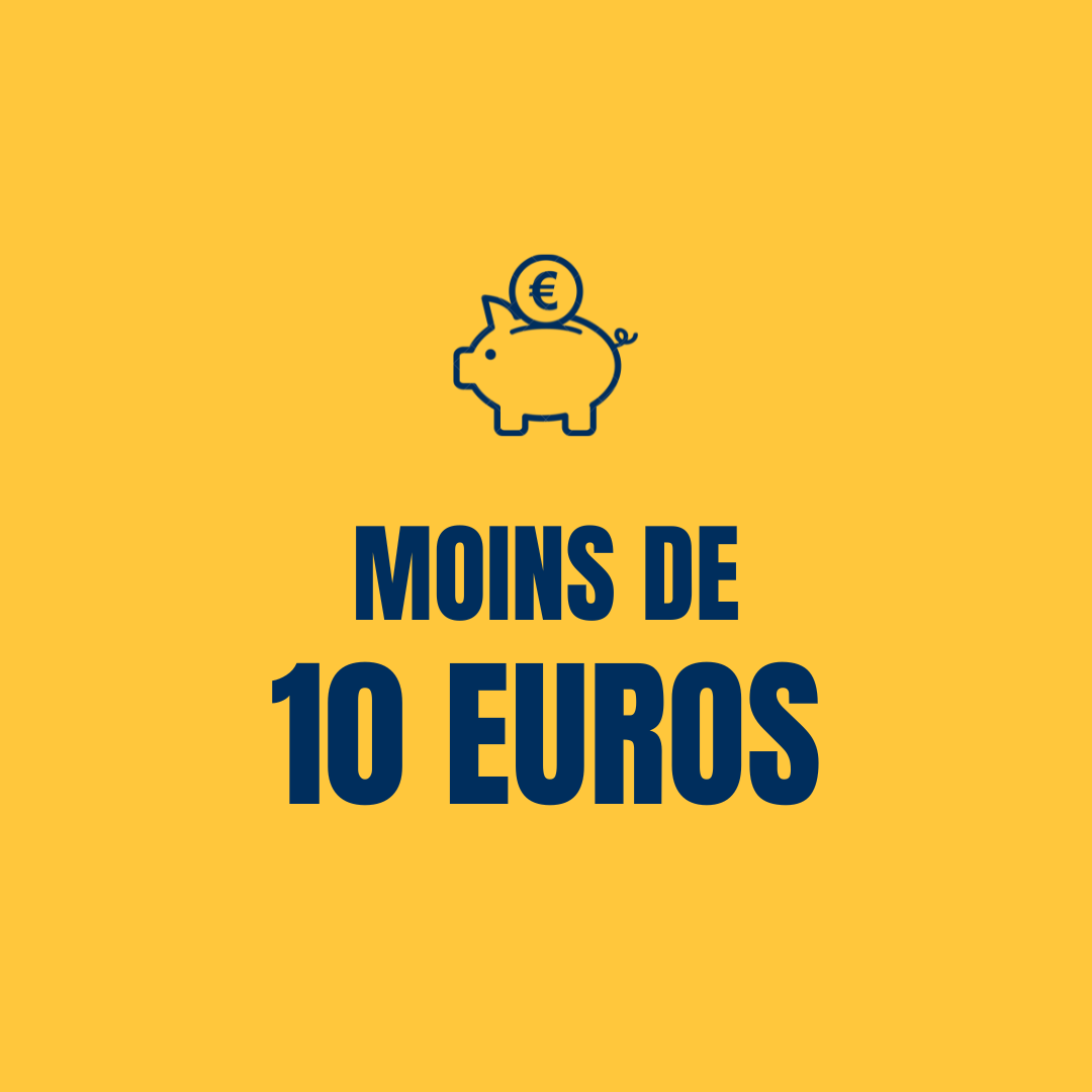 Prix minis (moins de 10€)